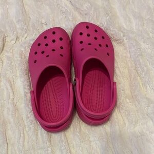 Kids Pink Crocs